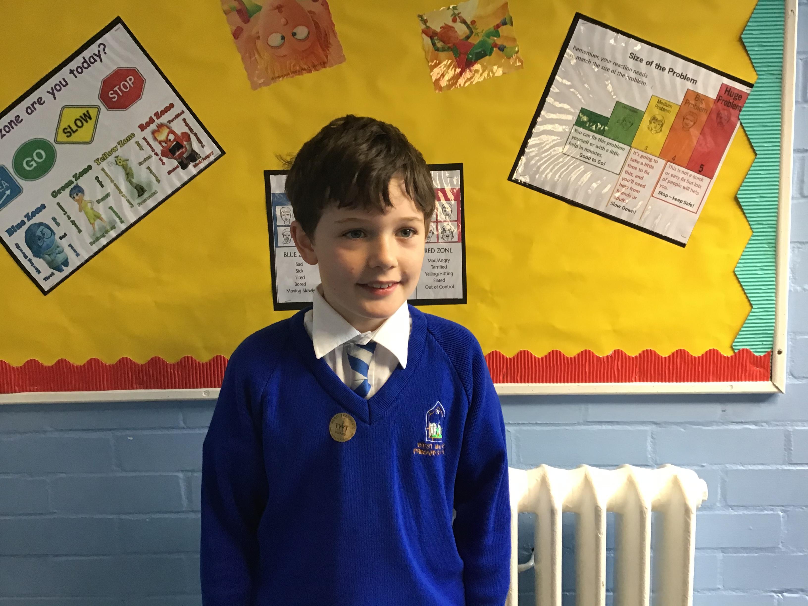 Congratulations on being the Learner of the Term for Willow Class.